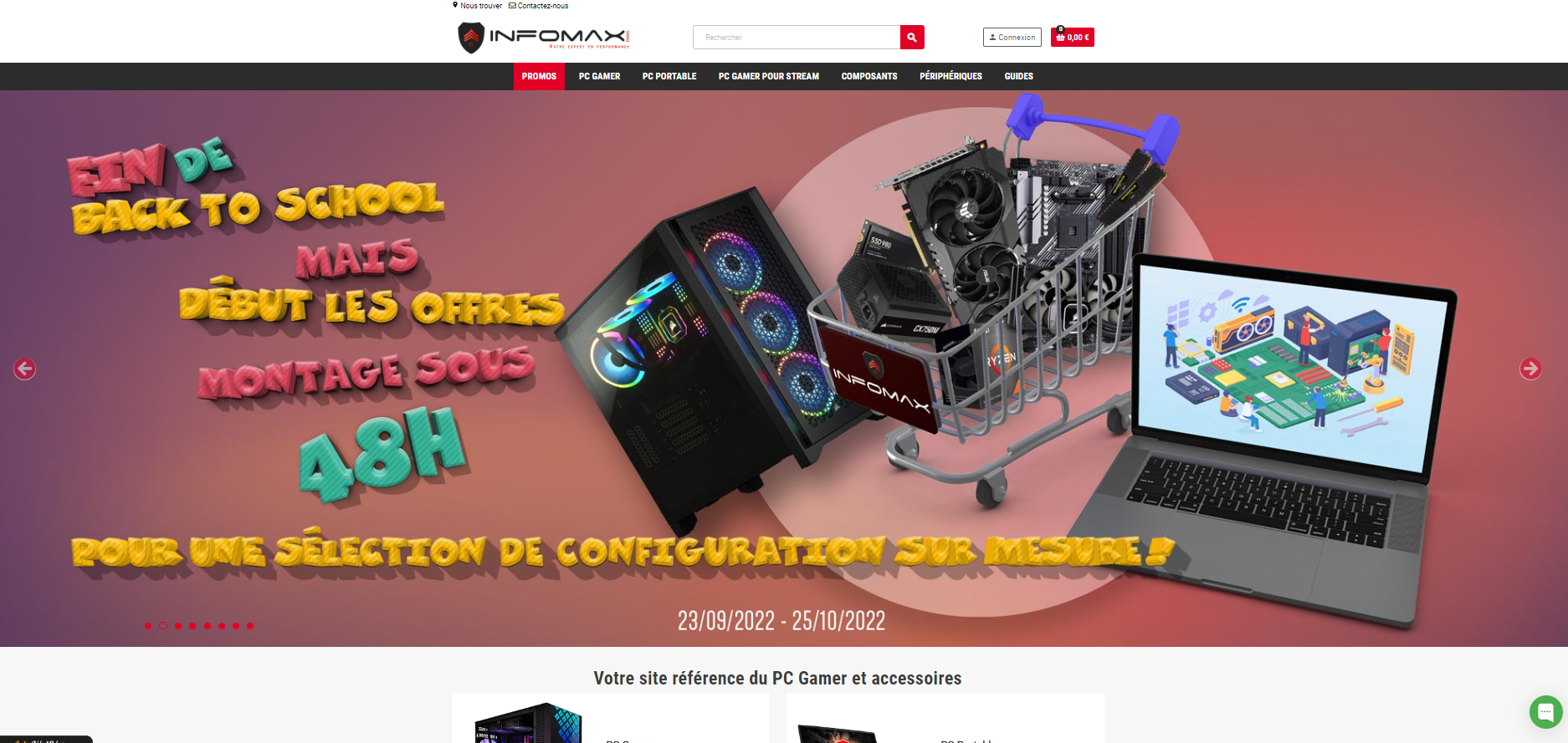 Infomax Paris | Le spécialiste du PC Gamer en France